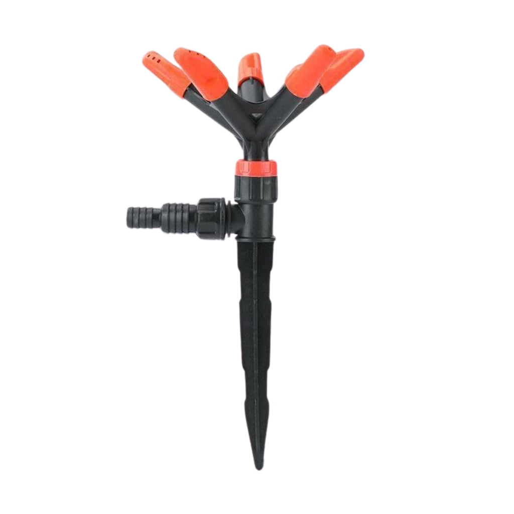 Automatic Garden Sprinkler 360 Degree Rotating Adjustable 5 Arm (1 Pc)