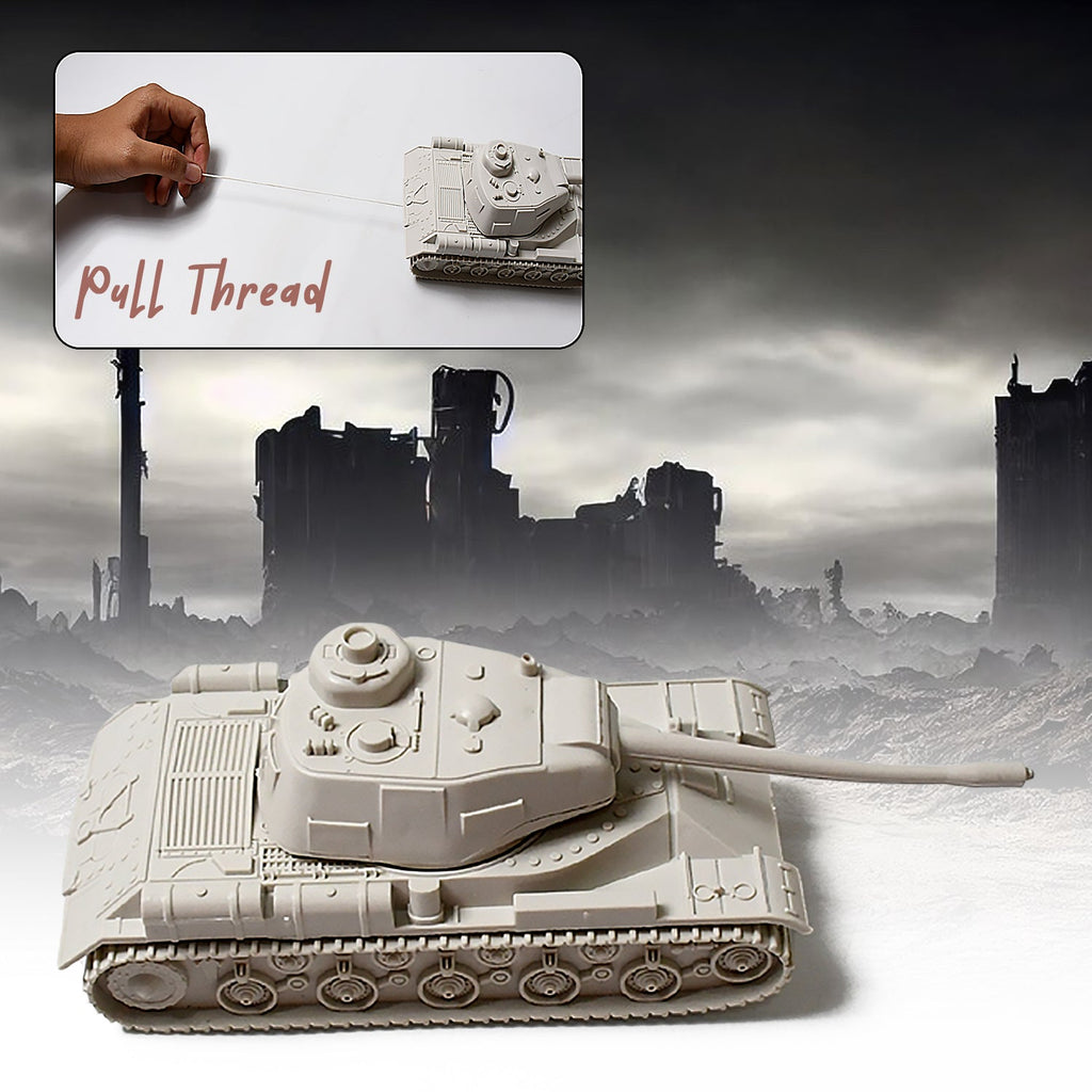 Soviet T54 Tank Miniature Model – Military Simulation Armor Collectible
