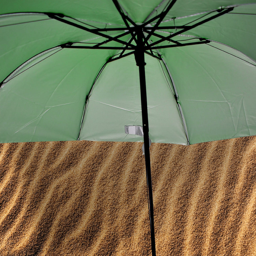 3 Fold Sun Protective Solid Foldable Outdoor Umbrella