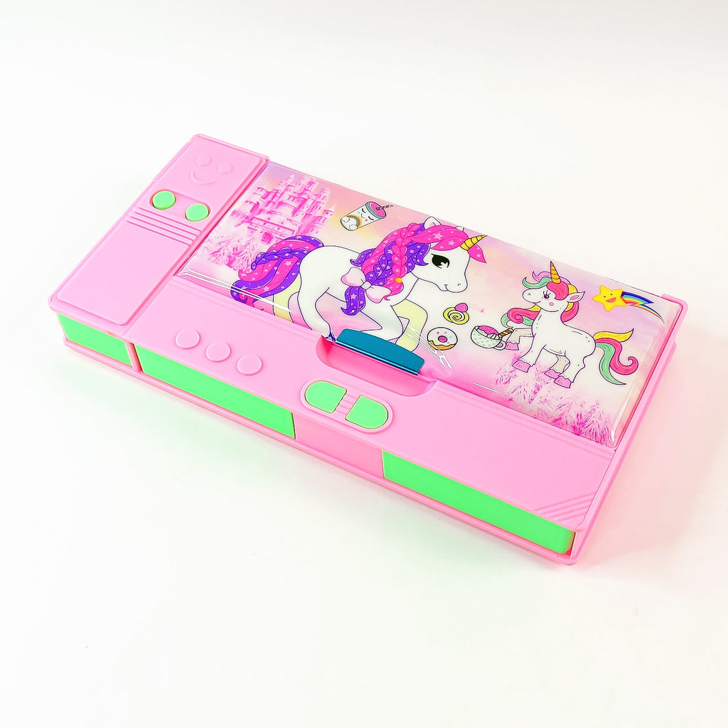 Multi Purpose Gadget Jumbo Pencil Box Compass