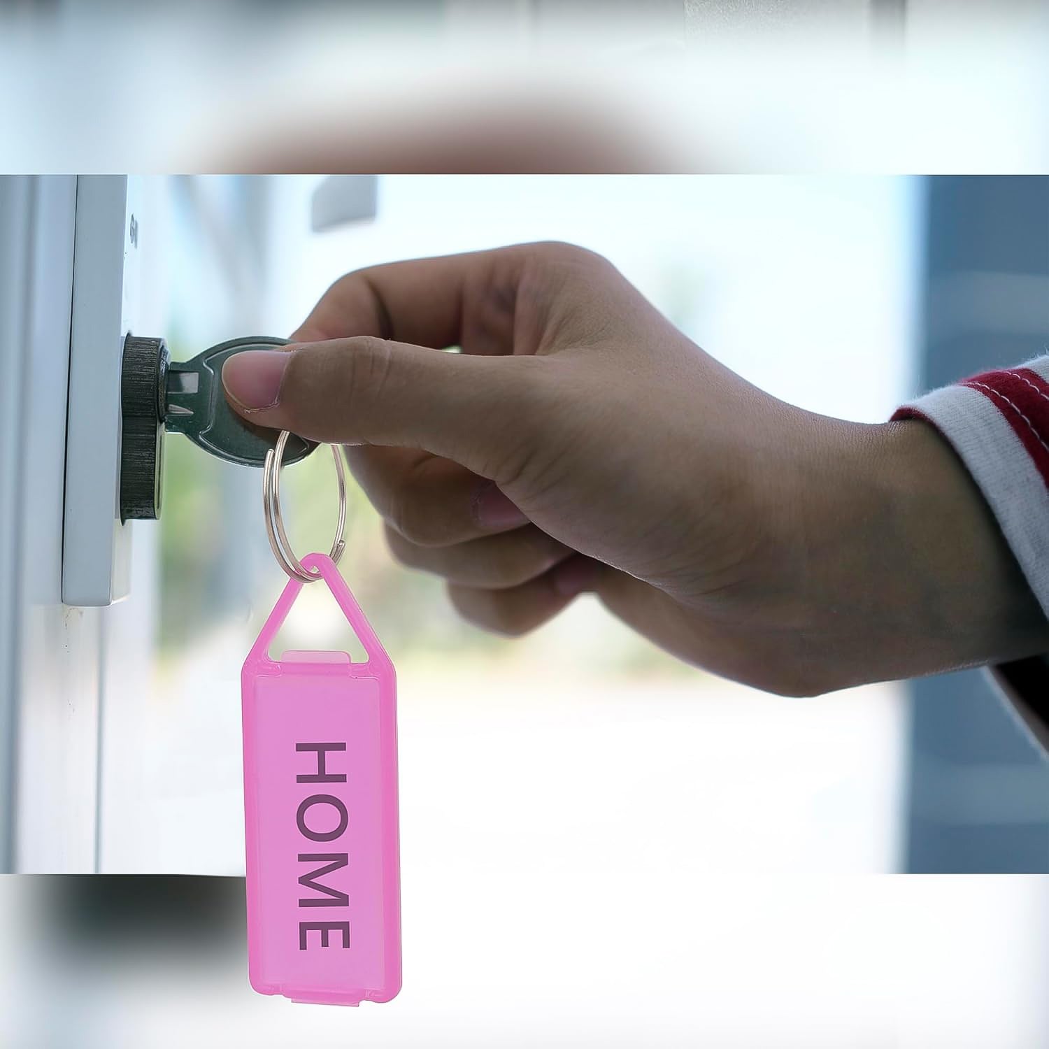 TagEase Color Keychains
