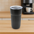 Stainless Steel Vacuum Insulated Travel Mug with Lid (1 Pc) - Coffee, Tea, Tumbler (1 Pc)