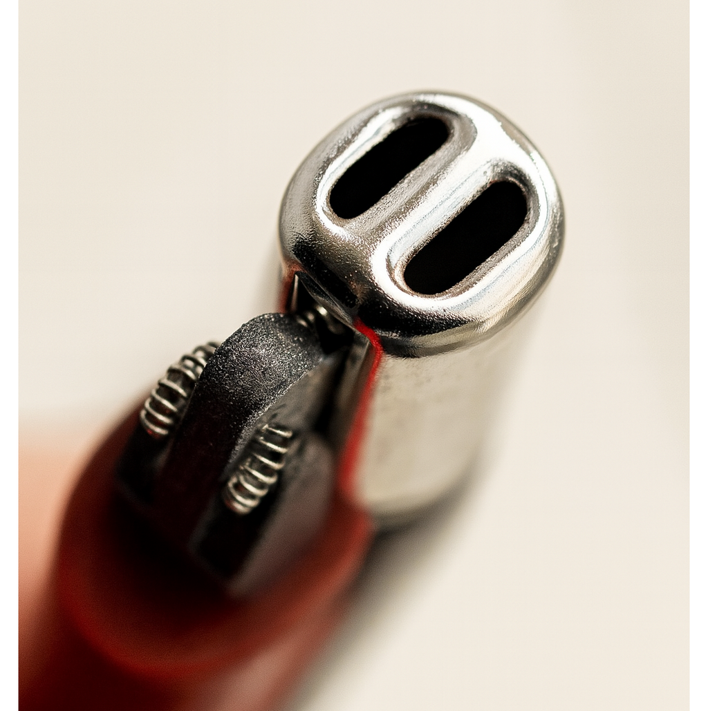 Stainless Steel Square Gas Lighter